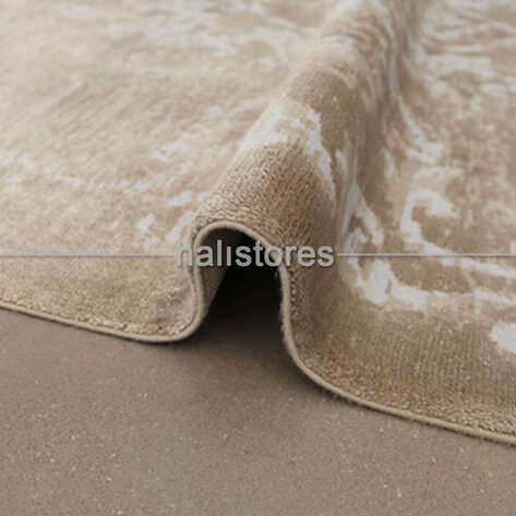 %100 Bambu Özel Tezgah Halısı HDX 01 Toprak - 4