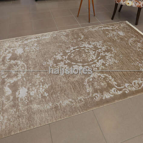 %100 Bambu Özel Tezgah Halısı HDX 01 Toprak - 2