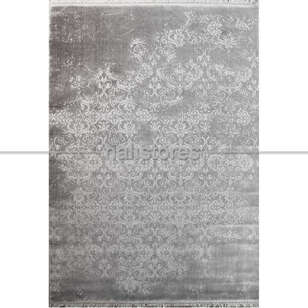 %100 Bambu Özel Tezgah Halısı HDX 02 Gri (1)