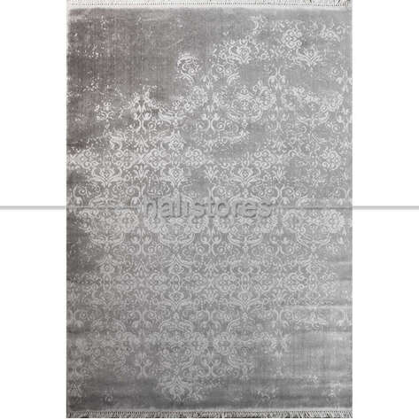 %100 Bambu Özel Tezgah Halısı HDX 02 Gri - 2