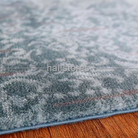 %100 Bambu Özel Tezgah Halısı HDX 02 Turkuaz - 4