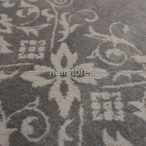 %100 Bambu Özel Tezgah Halısı HDX 11 Gri - 5