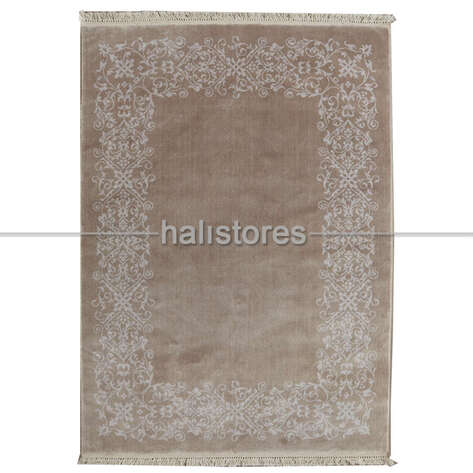 %100 Bambu Özel Tezgah Halısı HDX 11 Toprak - 3