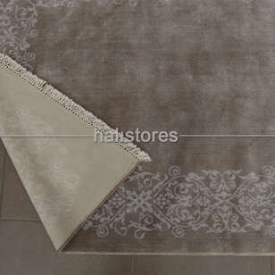 %100 Bambu Özel Tezgah Halısı HDX 11 Toprak (7)