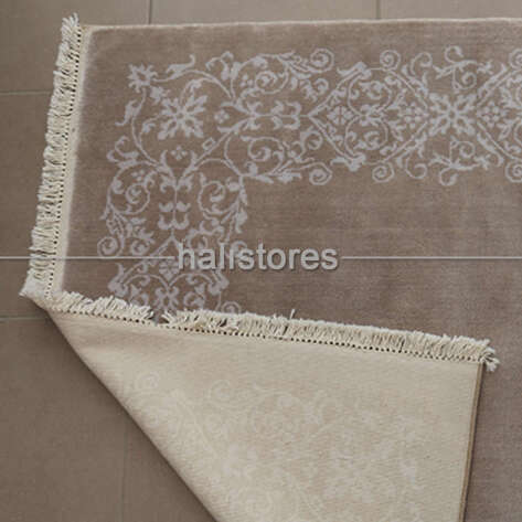 %100 Bambu Özel Tezgah Halısı HDX 11 Toprak - 8
