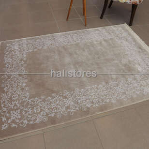 %100 Bambu Özel Tezgah Halısı HDX 11 Toprak (2)