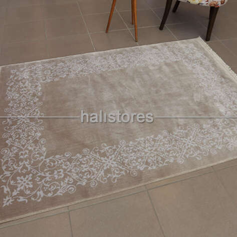 %100 Bambu Özel Tezgah Halısı HDX 11 Toprak - 2