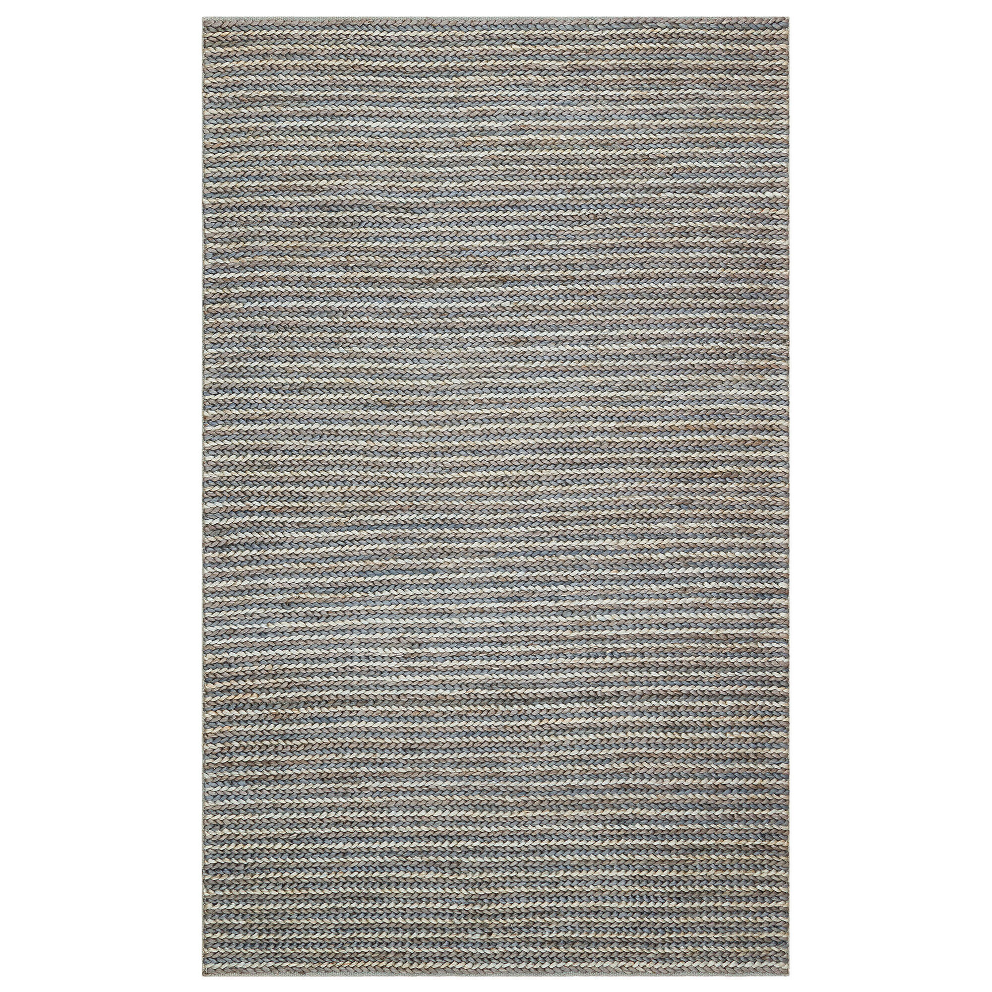 %100 Doğal Choti Jüt Sisal Kilim Halı C-1512 Multi