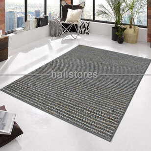 %100 Doğal Choti Jüt Sisal Kilim Halı C-1512 Multi (2)