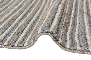 %100 Doğal Choti Jüt Sisal Kilim Halı C-1512 Multi (3)