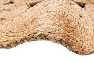 %100 Doğal Choti Jüt Sisal Kilim Halı CA-104 Natural (5)