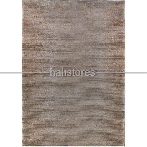 %100 Doğal Choti Jüt Sisal Kilim Halı Koyu Gri - 2