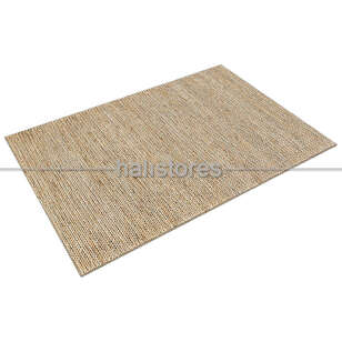 %100 Doğal Choti Jüt Sisal Kilim Halı Krem Rengi (2)