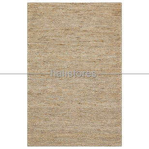 %100 Doğal Choti Jüt Sisal Kilim Halı Krem Rengi (3)