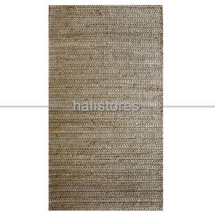 %100 Doğal Choti Jüt Sisal Kilim Halı Krem (2)