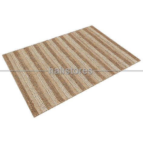 %100 Doğal Choti Jüt Sisal Kilim Halı S-1410 Natural - 2