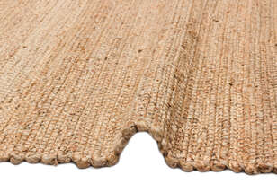%100 Doğal Jüt Sisal Bej Kilim Halı ECH 02 Natural (3)