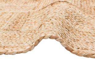%100 Doğal Jüt Sisal Bej Kilim Halı ECH 06 Natural (4)
