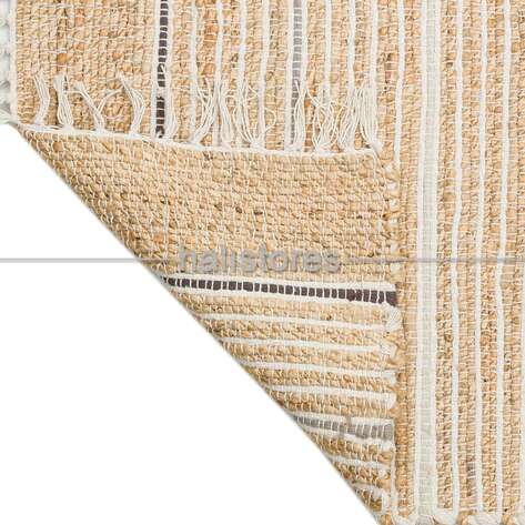 %100 Doğal Jüt Sisal Gri Kilim Halı ECH 05 Natural - 4