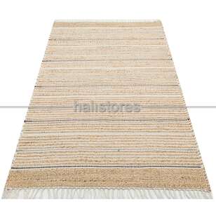 %100 Doğal Jüt Sisal Gri Kilim Halı ECH 05 Natural (2)