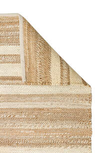 %100 Doğal Jüt Sisal Kilim Halı ECH 11 Natural-Beyaz (6)