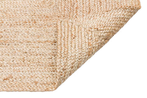 %100 Doğal Jüt Sisal Kilim Halı ECH 10 Natural - 5