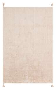 %100 Pamuk Bebek ve Çocuk Odası Halısı Cotton Boon Plain Bej - 1