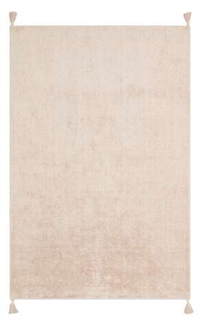 %100 Pamuk Bebek ve Çocuk Odası Halısı Cotton Boon Plain Bej - 1