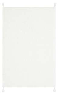 %100 Pamuk Bebek ve Çocuk Odası Halısı Cotton Boon Plain Beyaz - 1