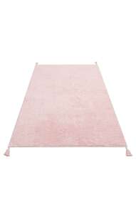 %100 Pamuk Bebek ve Çocuk Odası Halısı Cotton Boon Plain Pudra - 5