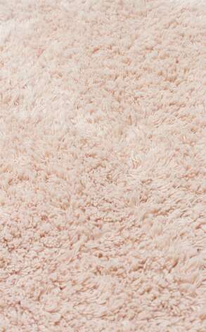 %100 Pamuk Yuvarlak Bebek ve Çocuk Odası Halısı Cotton Boon Plain Bej - 3