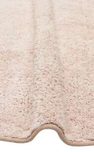 %100 Pamuk Yuvarlak Bebek ve Çocuk Odası Halısı Cotton Boon Plain Bej - 2