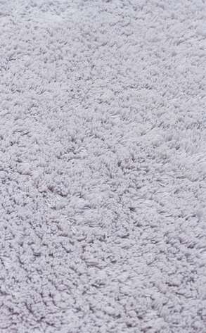 %100 Pamuk Yuvarlak Bebek ve Çocuk Odası Halısı Cotton Boon Plain Gri - 3