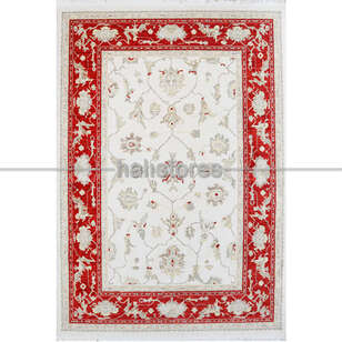Liviadora - %100 Yün Özel Tezgah Uşak Halısı 103-01-BK (1)