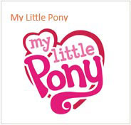 My Little Pony Ürünleri