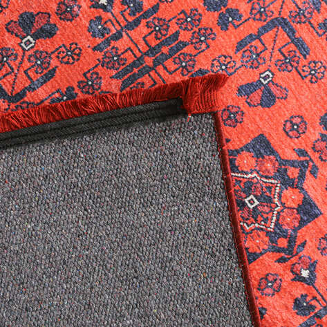 Afgan Bordo Halı Zen 036 - 6