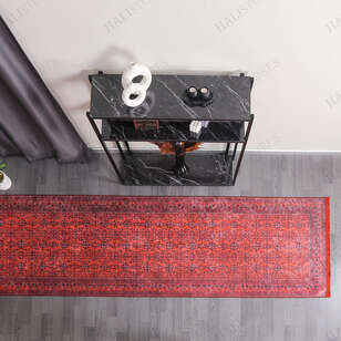 Afgan Bordo Yolluk Halı Zen 036 (3)