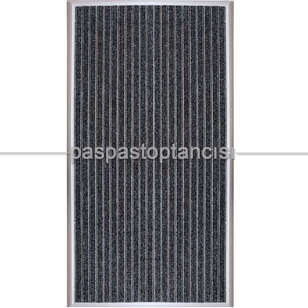 Alüminyum Metal Paspas Bukle Halı Fitilli PM1000 Gri (3)
