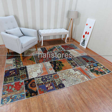 Anadolu Kilim Patchwork Halı - 1