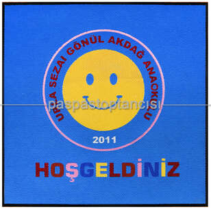 Anaokullarına Özel Logolu Paspas (1)