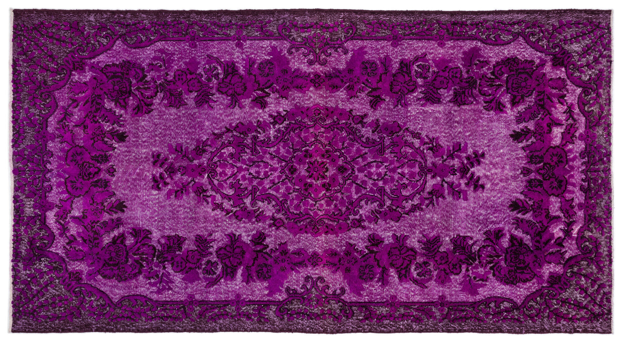 Apex Carved Halı Fuşya 2594 172 cm X 313 cm