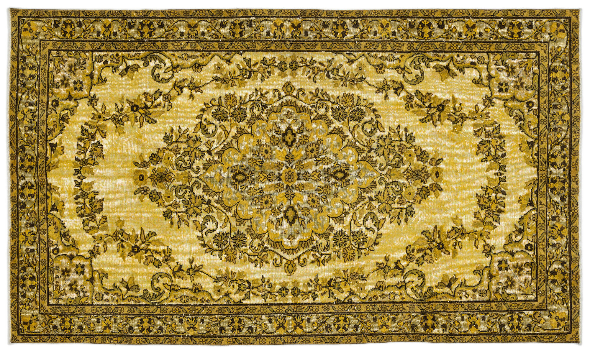 Apex Carved Halı Sarı 2627 170 cm X 293 cm
