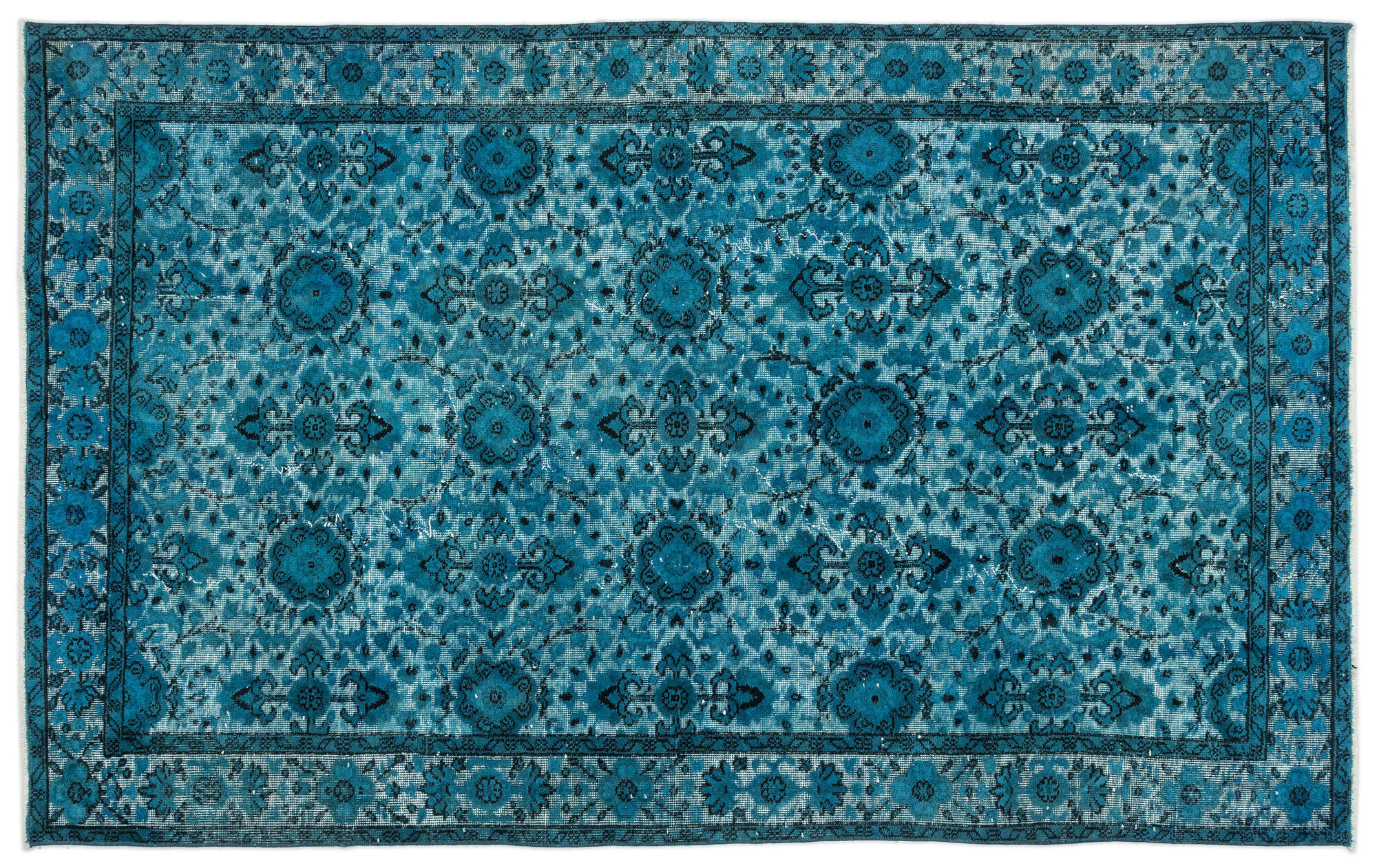 Apex Carved Halı Turkuaz 2631 160 cm X 259 cm