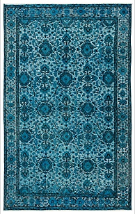 Apex Carved Halı Turkuaz 2631 160 cm X 259 cm (1)