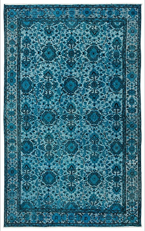 Apex Carved Halı Turkuaz 2631 160 cm X 259 cm - 1