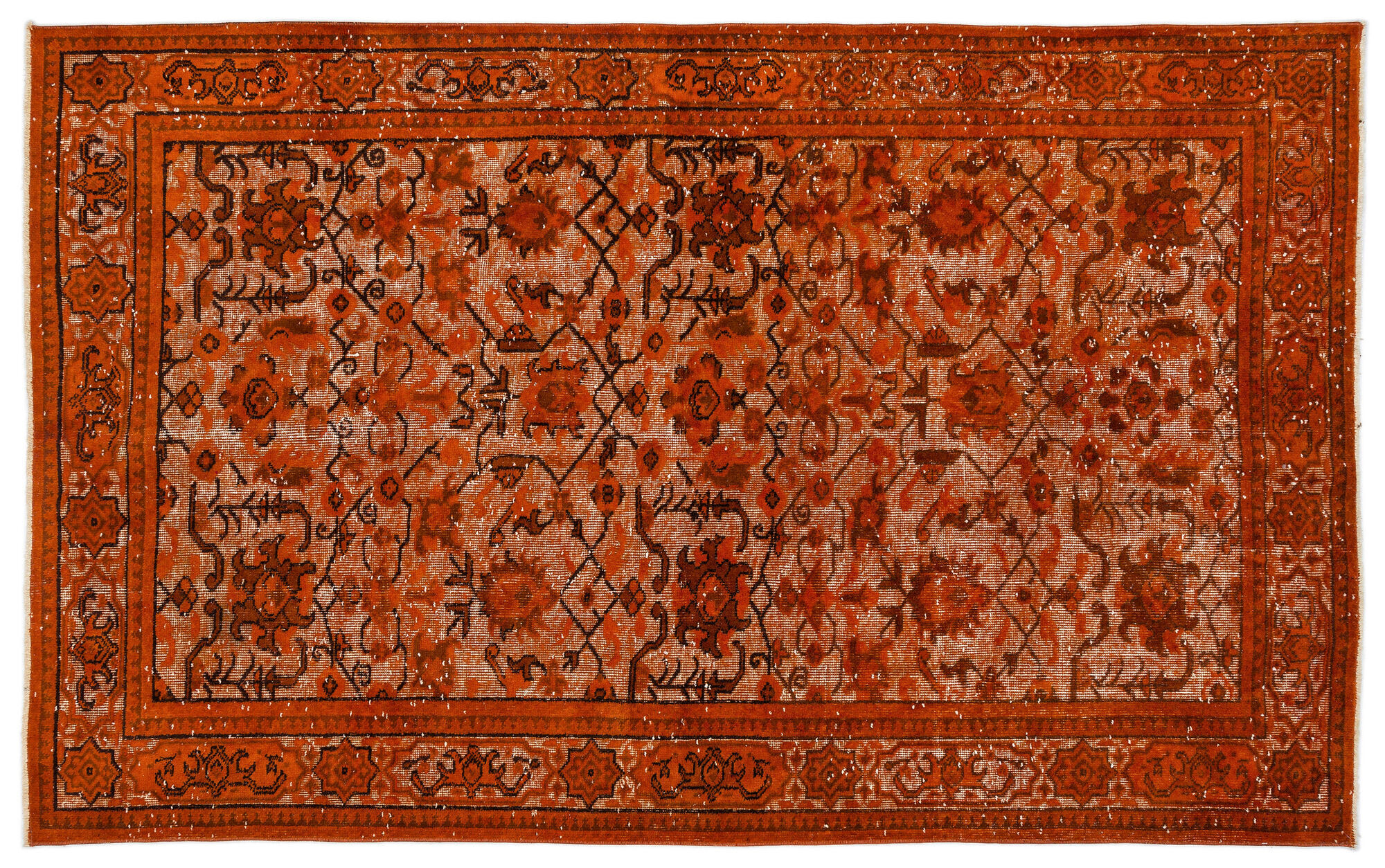 Apex Carved Halı Turuncu 2516 165 cm X 266 cm