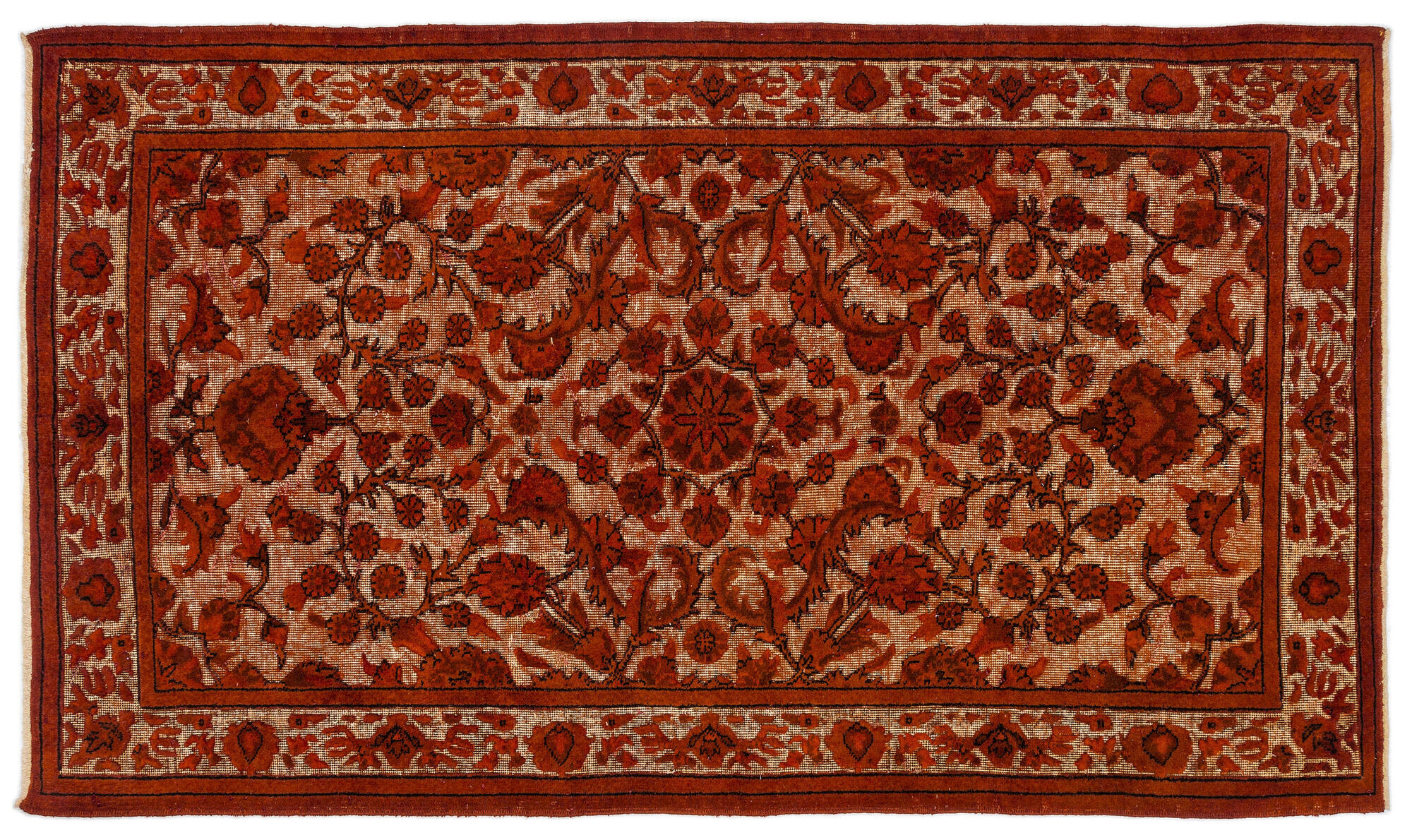 Apex Carved Halı Turuncu 2581 145 cm X 248 cm