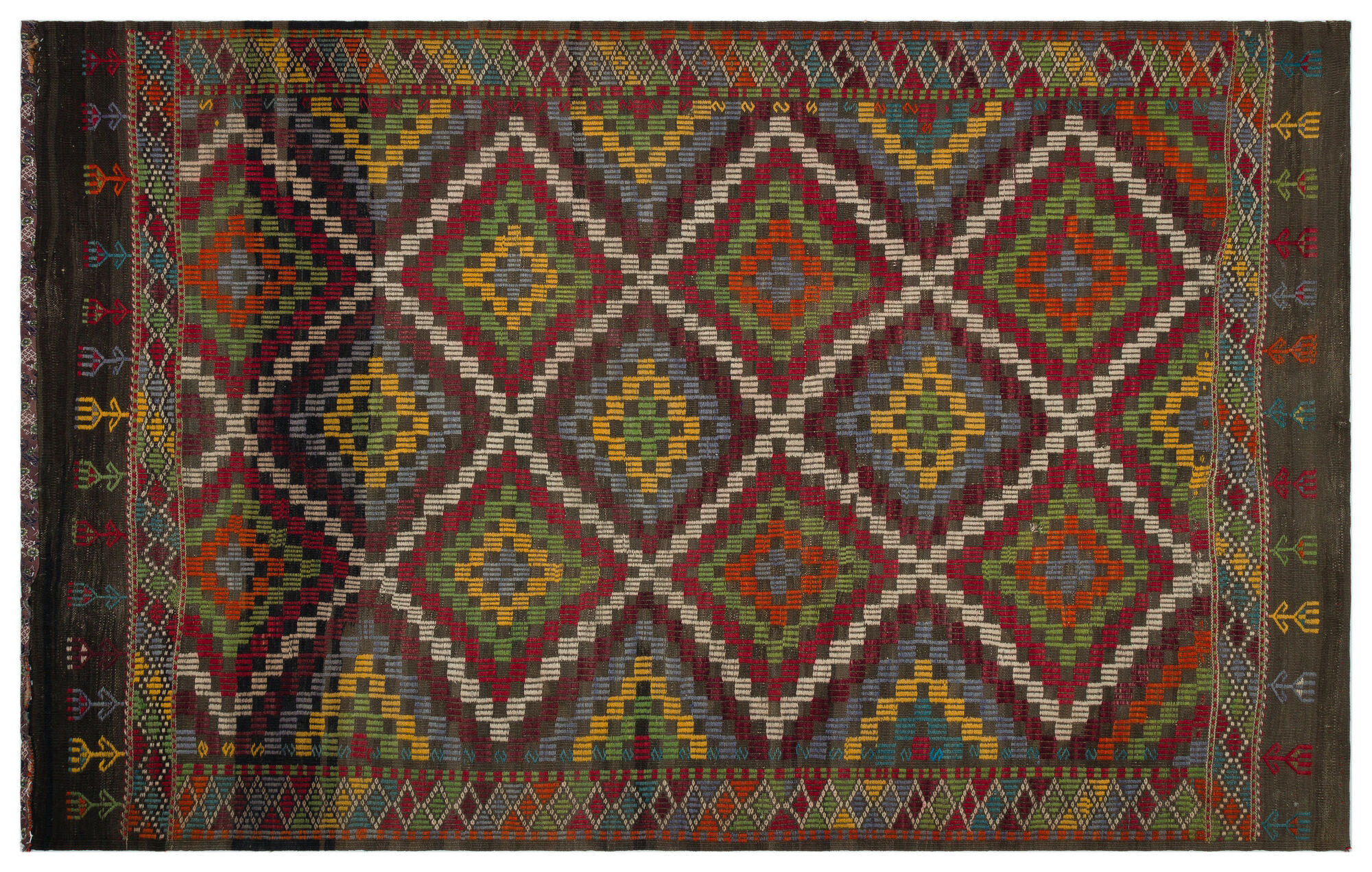Apex Kilim Halı Geometric 34061 186 cm X 300 cm