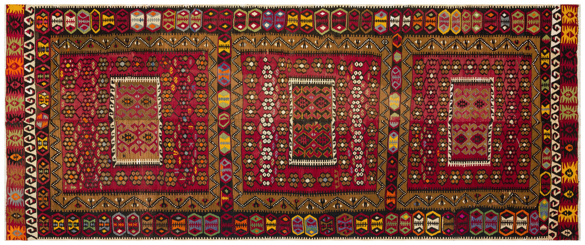 Apex Kilim Halı Geometric 36475 140 cm X 330 cm