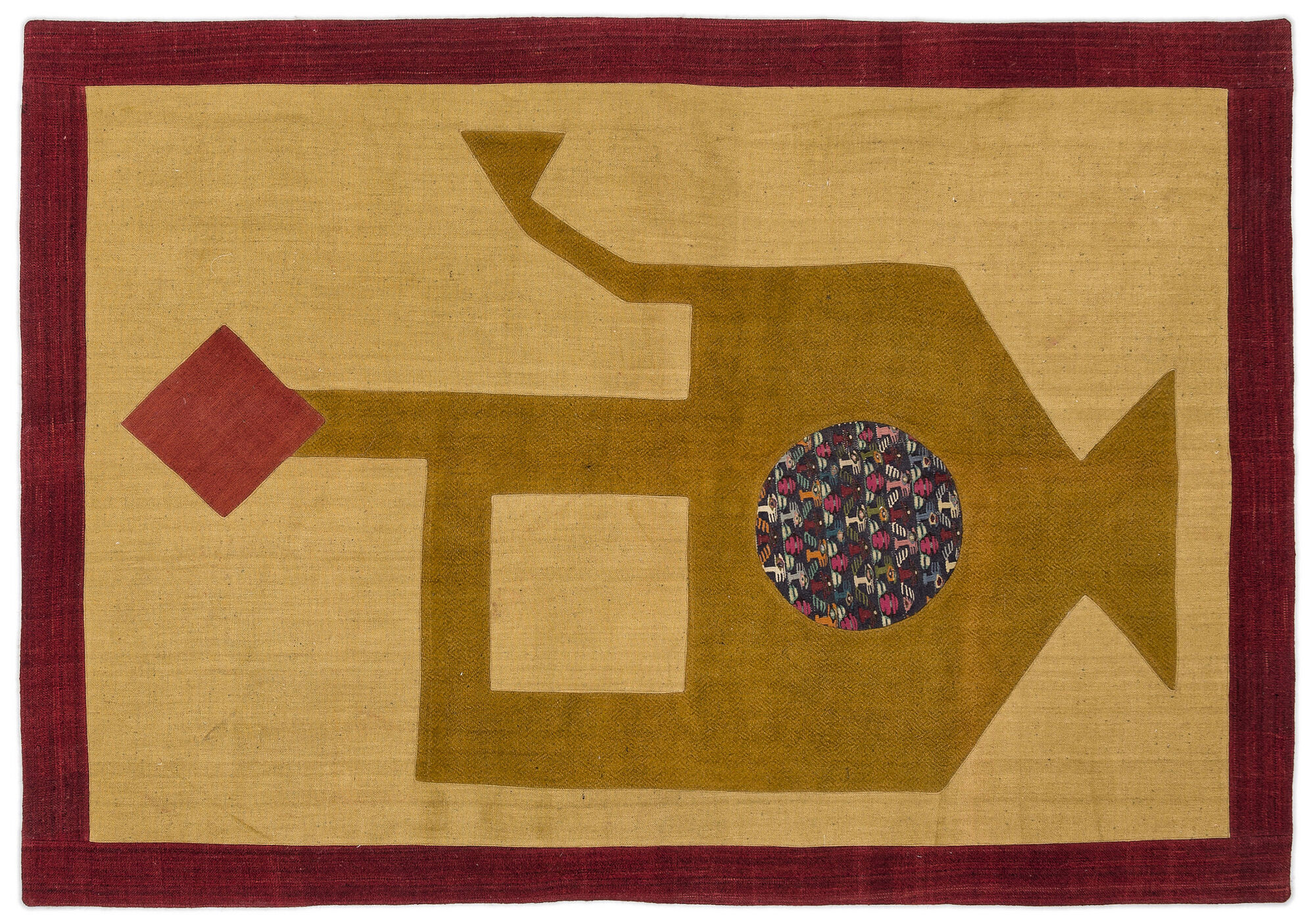 Apex Kilim Patchwork Unique Colours 0801 134 cm X 194 cm